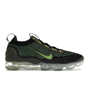 Nike �i�C�L �����Y �X�j�[�J�[ �yNike Air VaporMax 2021 FK Black Chlorophyll Cargo Khaki�z �T�C�Y US_9(27.0cm) Black/Cargo Khaki/Washed Teal/Chlorophyll