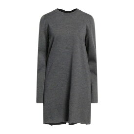 【送料無料】 セミクチュール レディース ワンピース トップス Mini dresses Grey