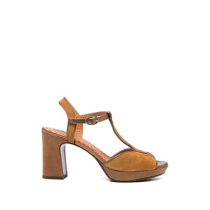 �`�G�~�n�� ���f�B�[�X �T���_�� �V���[�Y Keduni t-strap leather sandals Brown
