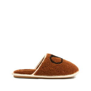 ���@�����e�B�m �K�����@�[�j �����Y �T���_�� �V���[�Y Vlogo signature wool slides Brown