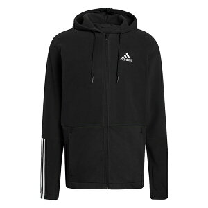 �A�f�B�_�X �����Y �p�[�J�[�E�X�E�F�b�g�V���c �A�E�^�[ Essentials giant-logo full-zip hoodie Black