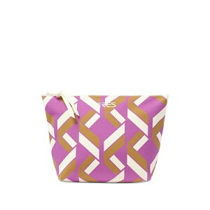 �G���X ���f�B�[�X �N���b�`�o�b�O �o�b�O Pocket swim geometric-pattern clutch bag Purple