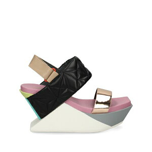 ���i�C�e�b�h�k�[�h ���f�B�[�X �T���_�� �V���[�Y 100mm delta sandals Black