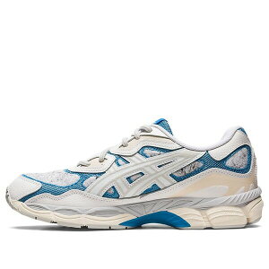 ASICS �A�V�b�N�X �����Y �X�j�[�J�[ White / Dolphin Blue �yASICS Gel-NYC Shigen 2.0 'White Dolphin Blue' 1203A281-100�z �T�C�Y US_8.5(26.5cm)