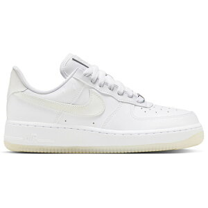 Nike �i�C�L ���f�B�[�X �X�j�[�J�[ �yNike Air Force 1 Low '07 LX UV Swooshes White (Women's)�z �T�C�Y US_9(26.0cm) White/White/White/Laser Purple/University Blue