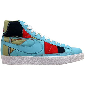 Nike �i�C�L ���f�B�[�X �X�j�[�J�[ �yNike Blazer Mid Premium Powder Blue/Powder Blue-White-Red (Women's)�z �T�C�Y US_6(23.0cm) Powder Blue/Powder Blue-White-Red
