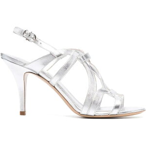 Ferragamo tFK fB[X Xj[J[ yFerragamo Gal 85mm Strappy Sandals Gray (Women's)z TCY US_8(25.0cm) Gray