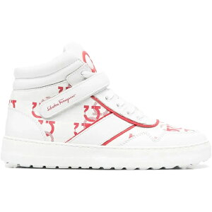 Ferragamo tFK fB[X Xj[J[ yFerragamo Sneaker White Red (Women's)z TCY US_9(26.0cm) Red