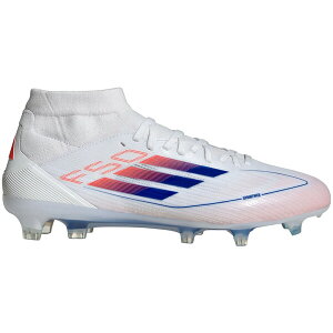 adidas �A�f�B�_�X ���f�B�[�X �X�j�[�J�[ �yadidas F50 Pro Mid-Cut FG Cloud White Lucid Blue Solar Red (Women's)�z �T�C�Y US_W_10.5 Cloud White/Lucid Blue/Solar Red