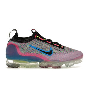 Nike �i�C�L ���f�B�[�X �X�j�[�J�[ �yNike Air VaporMax 2021 Flyknit Next Nature Pink Blast (Women's)�z �T�C�Y US_7(24.0cm) Pink Blast/Photo Blue/Volt/Black