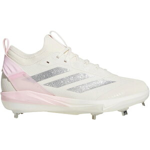 adidas AfB_X fB[X Xj[J[ yadidas Adizero Instinct+ 2.0 Chalk White Silver Metallic Clear Pink (Women's)z TCY US_7(24.0cm) Chalk White/Silver Metallic/Clear Pink