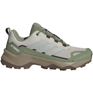 adidas �A�f�B�_�X ���f�B�[�X �X�j�[�J�[ �yadidas Terrex Skychaser AX5 Beige Grey Two Tent Green (Women's)�z �T�C�Y US_9(26.0cm) Beige/Grey Two/Tent Green