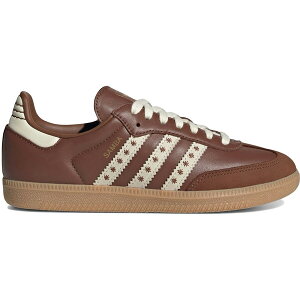 adidas �A�f�B�_�X ���f�B�[�X �X�j�[�J�[ �yadidas Samba Preloved Brown (Women's)�z �T�C�Y US_W_10.5 Preloved Brown/Cream White