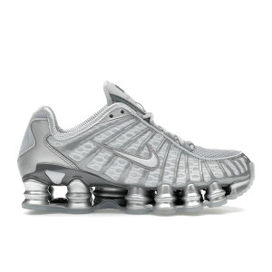 Nike �i�C�L ���f�B�[�X �X�j�[�J�[ �yNike Shox TL Chrome (Women's)�z �T�C�Y US_5(22.0cm) Pure Platinum/Metallic Silver