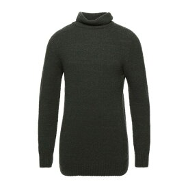 【送料無料】 ゼロヨンロクゴイチ/A トリップ イン ア バッグ メンズ ニット&セーター アウター Turtlenecks Military green