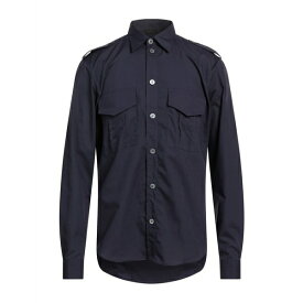 【送料無料】 エイチエスアイオー メンズ シャツ トップス Shirts Midnight blue