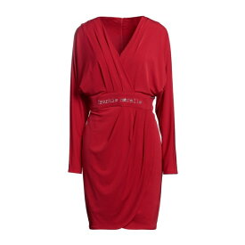 【送料無料】 メット ジーンズ レディース ワンピース トップス Mini dresses Red