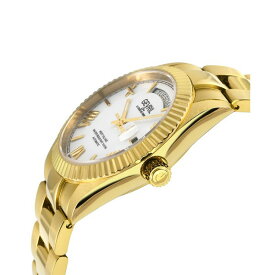 ジェビル レディース 腕時計 アクセサリー Men's West Village Swiss Automatic Gold-Tone Stainless Steel Watch 40mm Gold