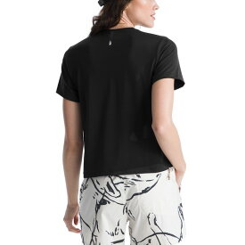 ノースフェイス レディース カットソー トップス Women's Dune Sky Crewneck T-Shirt Tnf Black