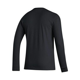 アディダス レディース Tシャツ トップス Men's Black CR Flamengo Dassler Long Sleeve T-shirt Black