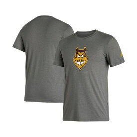 アディダス レディース Tシャツ トップス Men's Gray Arizona State Sun Devils Basics Heritage Tri-Blend T-shirt Gray