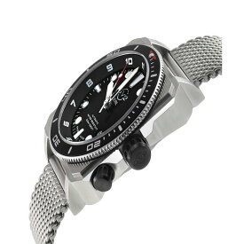 ジェビル レディース 腕時計 アクセサリー Men's Xo Submarine Swiss Automatic Silver-Tone Stainless Steel Bracelet Watch 44mm Silver-Tone