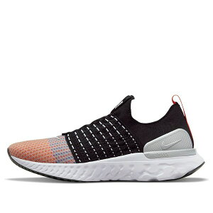 Nike iCL Y Xj[J[ yNike React Phantom Run Flyknit 2 'Black Team Orange' DQ7647-001z TCY US_9(27.0cm)