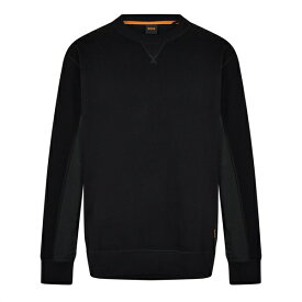 【送料無料】 ボス メンズ ニット&セーター アウター Wenylon Sweatshirt Black 001