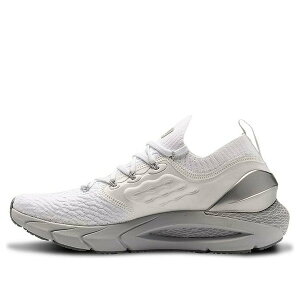 Under Armour �A���_�[�A�[�}�[ �����Y �X�j�[�J�[ �yUnder Armour HOVR Phantom 2 'White Metallic Silver' 3023899-100�z �T�C�Y US_8.5(26.5cm)