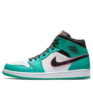 Jordan �W���[�_�� �����Y �X�j�[�J�[ �yAir Jordan 1 Mid SE 'South Beach Turbo Green' 852542-306�z �T�C�Y US_M_14