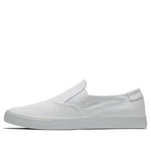 Nike �i�C�L �����Y �X�j�[�J�[ �G�X�r�[ �yNike Portmore 2 Solarsoft Slip On Canvas SB 'White' AH3364-100�z �T�C�Y US_11(29.0cm)