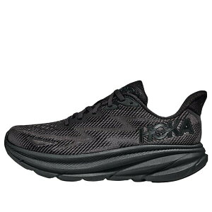 HOKA ONE ONE �z�J�I�l�I�l �����Y �X�j�[�J�[ �yHOKA ONE ONE Clifton 9 Wide 'Triple Black' 1132210-BBLC�z �T�C�Y US_8.5(26.5cm)