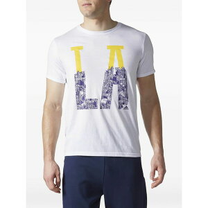 �A�f�B�_�X �����Y T�V���c �g�b�v�X Stadium originals los angeles white t-shirt White