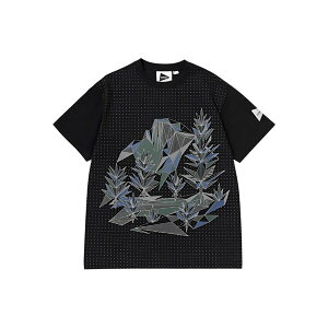 �O���~�` �����Y T�V���c �g�b�v�X X and wander yosemite graphic-print t-shirt Black