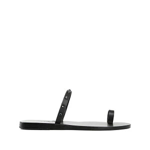 �A���V�G���g�O���[�N�T���_�� ���f�B�[�X �T���_�� �V���[�Y X swarovski audrey sandals Black