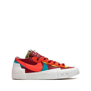 �i�C�L �����Y �X�j�[�J�[ �V���[�Y X kaws x sacai blazer low red sneakers Red