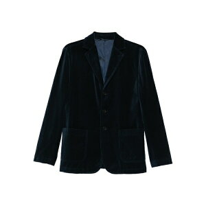 �A�X�y�W ���f�B�[�X �W���P�b�g���u���]�� �A�E�^�[ Isaac button isaac blazer Blue