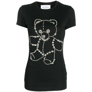 �t�B���b�v�v���C�� ���f�B�[�X T�V���c �g�b�v�X Pure fit castoni cotton t-shirt Black