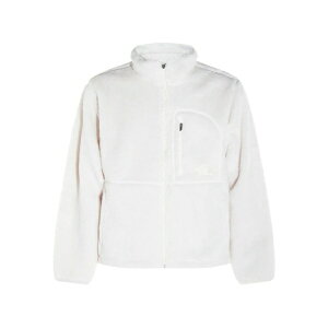 �m�[�X�t�F�C�X �����Y �W���P�b�g���u���]�� �A�E�^�[ Heritage extreme pile half-zip jacket White
