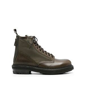 �u�b�e�� �����Y �u�[�c �V���[�Y Cargo panelled ankle boots Green