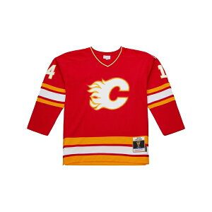 �~�b�`�F��&�l�X �����Y T�V���c �g�b�v�X Calgary flames 1988/89 theo fleury power play jersey Red