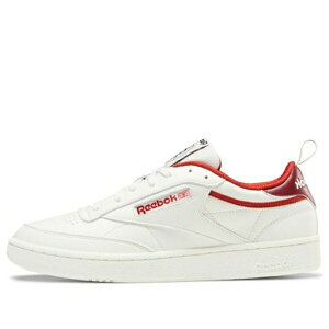 Reebok ���[�{�b�N �����Y �X�j�[�J�[ �yReebok Club C 85 'Chalk Legacy Red' FX3358�z �T�C�Y US_11