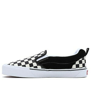 Vans �o���Y �����Y �X�j�[�J�[ �yVans Knu Slip-On 'Checkerboard' VN0009QDQXH�z �T�C�Y US_9.5(27.5cm)