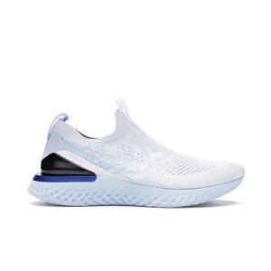 Nike �i�C�L ���f�B�[�X �X�j�[�J�[ �yNike Epic Phantom React Flyknit White Hydrogen Blue�z �T�C�Y US_6(23.0cm) White/White-Hydrogen Blue-Blue Tint-Racer Blue-Wolf Grey