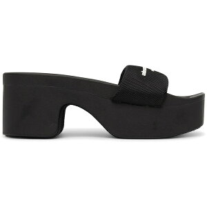 Alexander Wang ALT_[ fB[X Xj[J[ yAlexander Wang AW Platform Slide Blackz TCY EU_38(24cm) Black