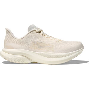 Hoka One One �z�J�I�l�I�l ���f�B�[�X �X�j�[�J�[ �yHoka One One Mach 6 Alabaster Cosmic Grey�z �T�C�Y US_8.5(25.5cm) Alabaster/Cosmic Grey