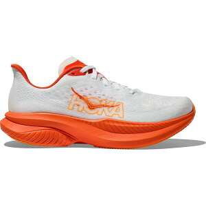 Hoka One One �z�J�I�l�I�l ���f�B�[�X �X�j�[�J�[ �yHoka One One Mach 6 Frost Lava�z �T�C�Y US_7.5(24.5cm) Frost/Lava