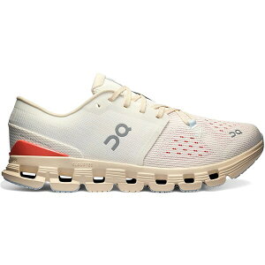 On I fB[X Xj[J[ yOn Running Cloud X 4 Ivory Salmonz TCY US_7(24.0cm) Ivory/Salmon