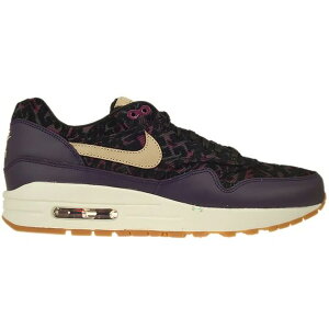 Nike �i�C�L ���f�B�[�X �X�j�[�J�[ �yNike Air Max 1 Purple Dynasty�z �T�C�Y US_6.5(23.5cm) Purple Dynasty/Linen-Black-Raspberry Red