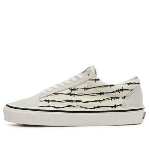 Vans �o���Y �����Y �X�j�[�J�[ �yVans Anaheim Factory Old Skool 36 DX Low-Top Sneakers White/Black VN0A54F3AXF�z �T�C�Y US_9.5(27.5cm)